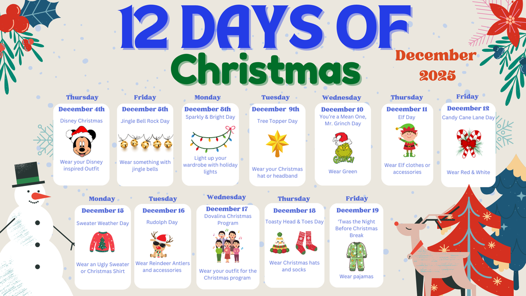 12 Days of Christmas 