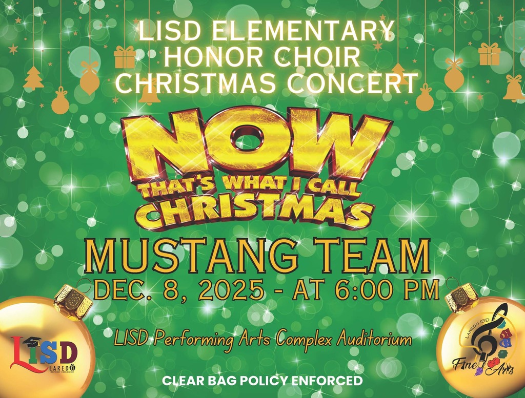 2025 Mustang Team Christmas Concert Invitation
