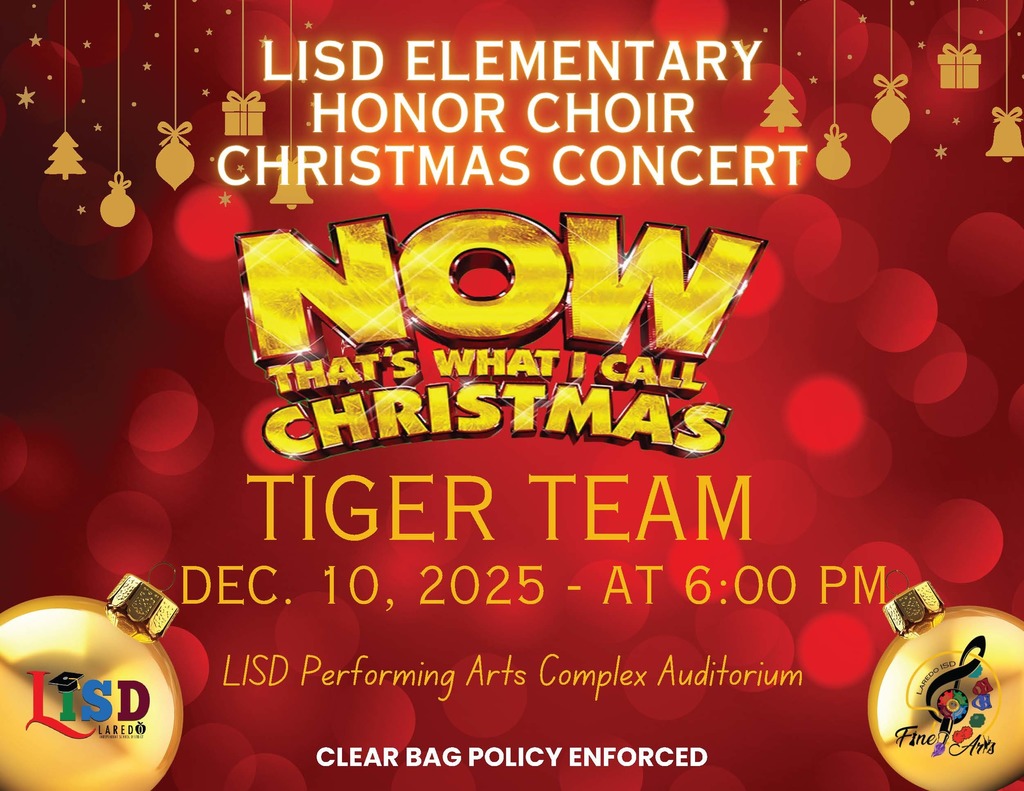 2025 Tiger Team Christmas Concert Invitation