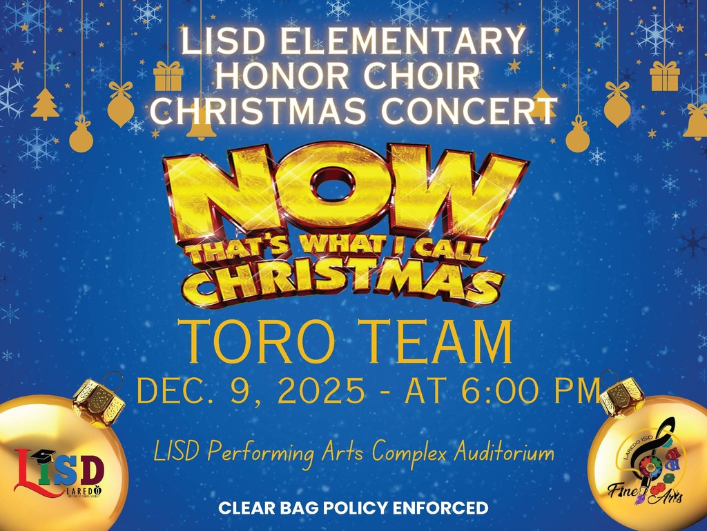 2025 Toro Team Christmas Concert Invitation