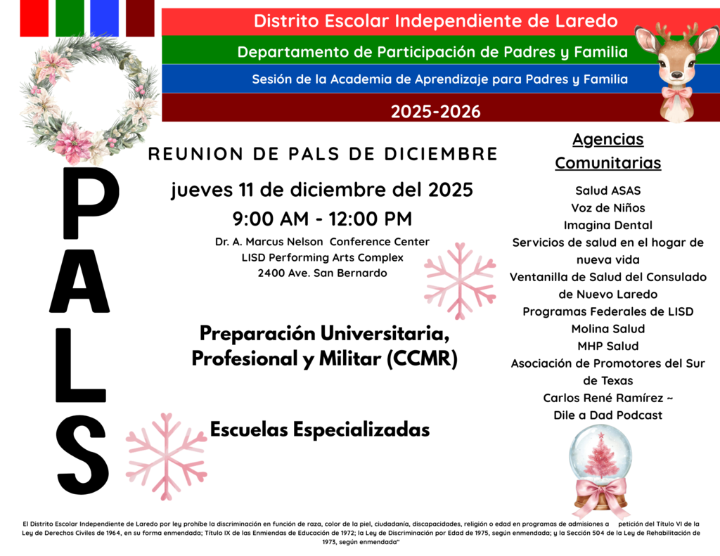 PALS Meeting for LISD