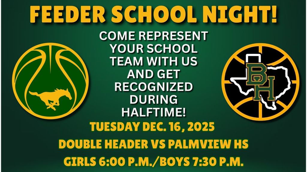 Feeder school night flyer