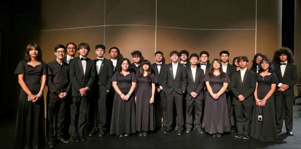  Congratulations to Joaquin Lopez on auditioning and qualifying for a spot in the TMEA Region 14 High School Honor Winds!  Joaquin participated in the high school Region 14 concert and clinic Friday and Saturday December 12th and 13th at the Victoria Fine Arts Center in Victoria, TX.  He was the ONLY middle school student to earn a spot in the Honor Winds group comprised of the top high school band students from region 14(Laredo, Victoria, Corpus Christi)