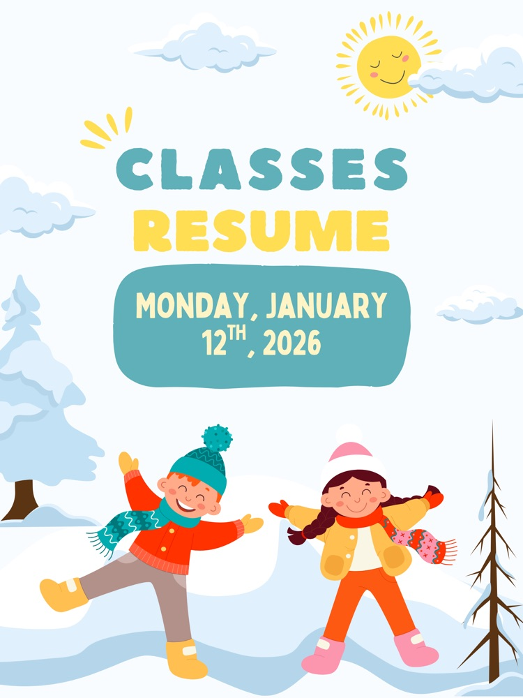 classes resume flyer