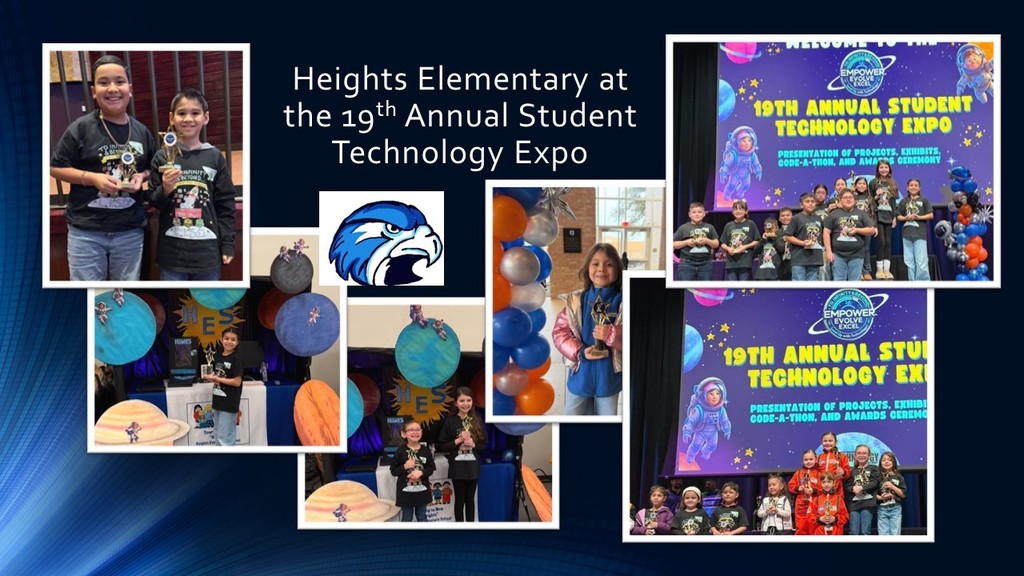Heights Elementary at the 19th Annual Student Technology Expo