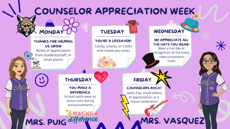 counselor appreciation week