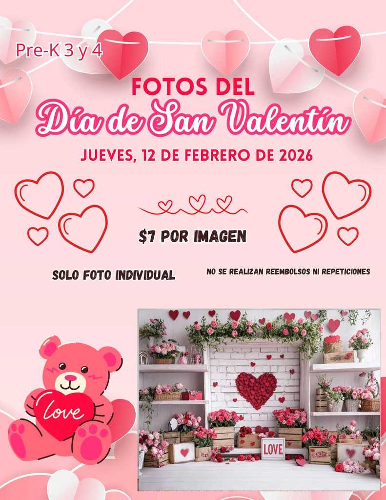 valentine's day picture flyer