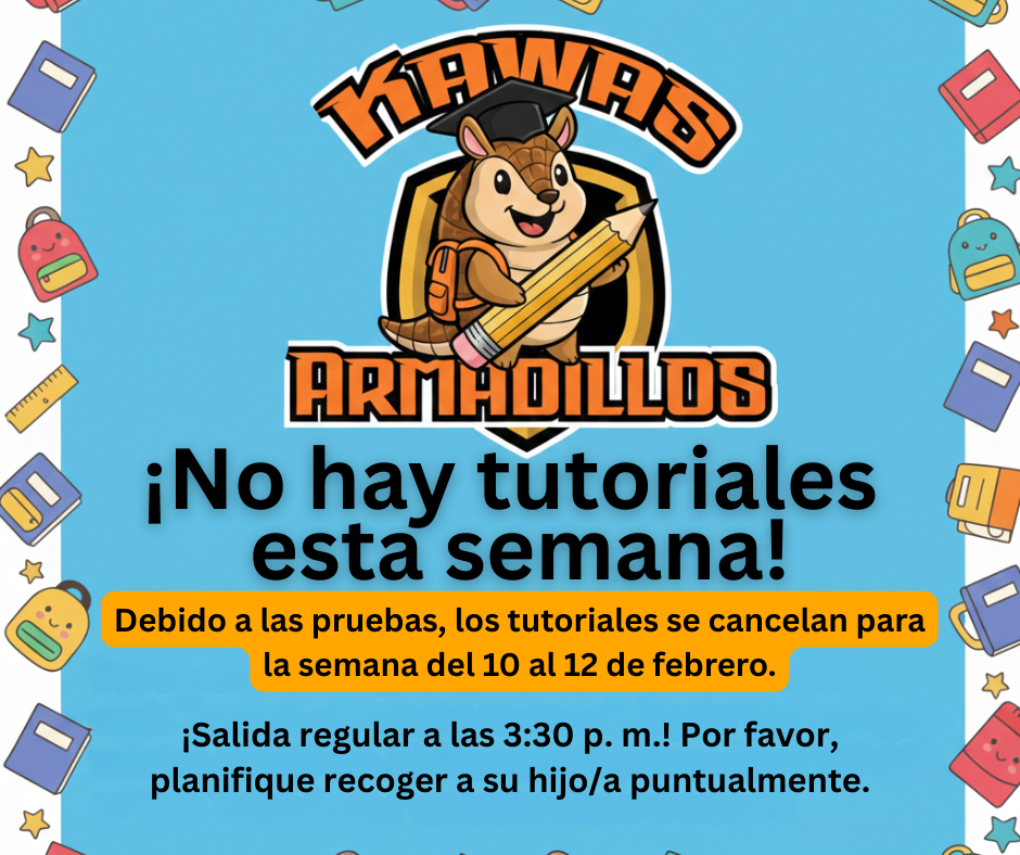 canceled tutorials this week