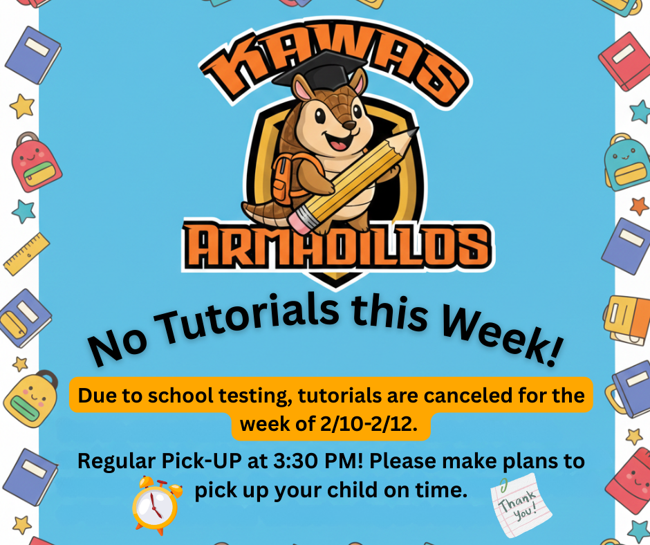 canceled tutorials this week