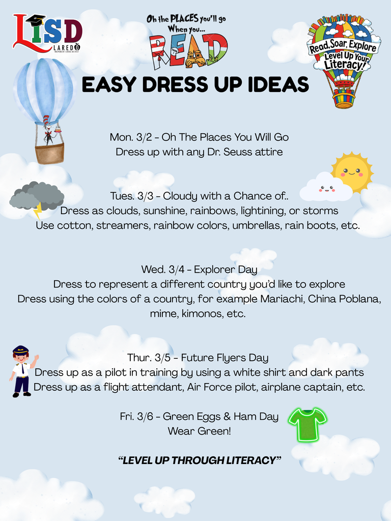 Read Across America Dress Up Ideas 2026