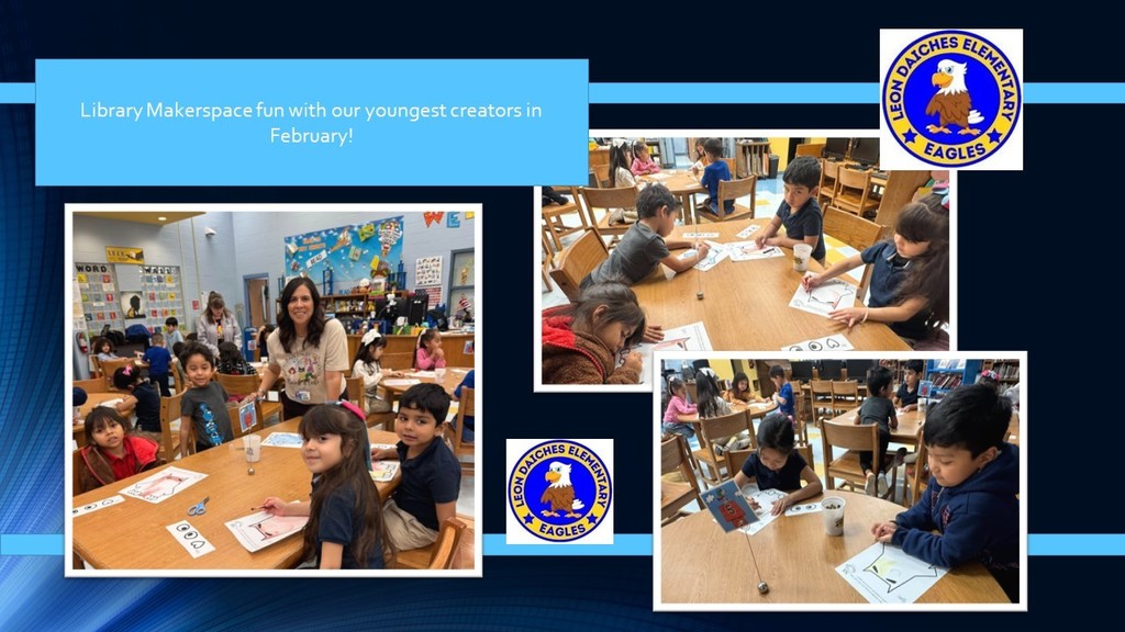 Library Makerspace fun with our youngest creators in February! Prekinder, Kinder, and 1st grade students listened to Love Monster and then created their very own Love Monster masterpieces. So much creativity, imagination, and joy filled the library — we love seeing our students bring stories to life!