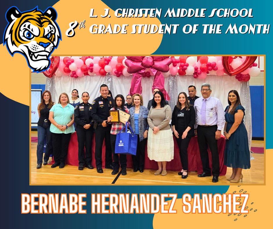 8th grade of the month