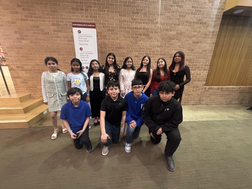 Congratulations to our Mariachi program for representing Christen Middle School and LISD at the Festiba Mariachi Festival in Edingburg, Texas.