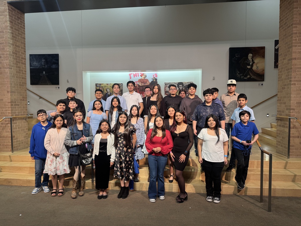 Congratulations to our Mariachi program for representing Christen Middle School and LISD at the Festiba Mariachi Festival in Edingburg, Texas.