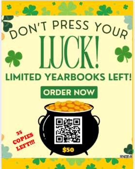 Get your yearbook today!