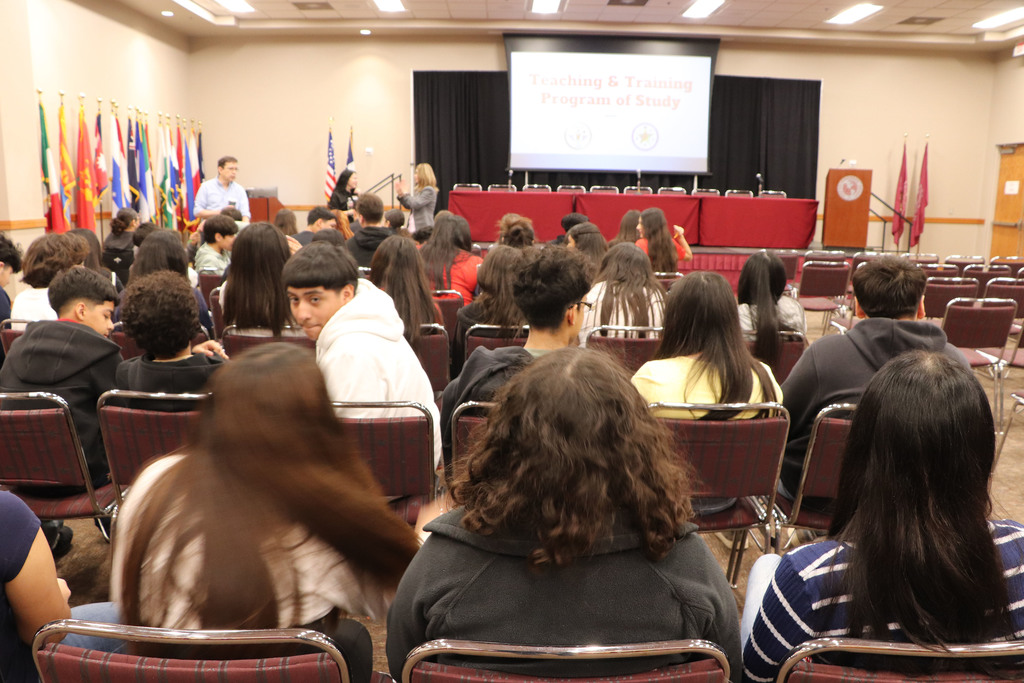 Students from LISD gathered on March 6, 2026, at Texas A&M International University.
