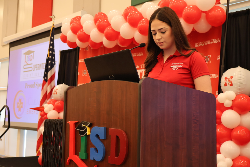 The Superintendent’s Student Advisory Board held its final meeting of the school year 