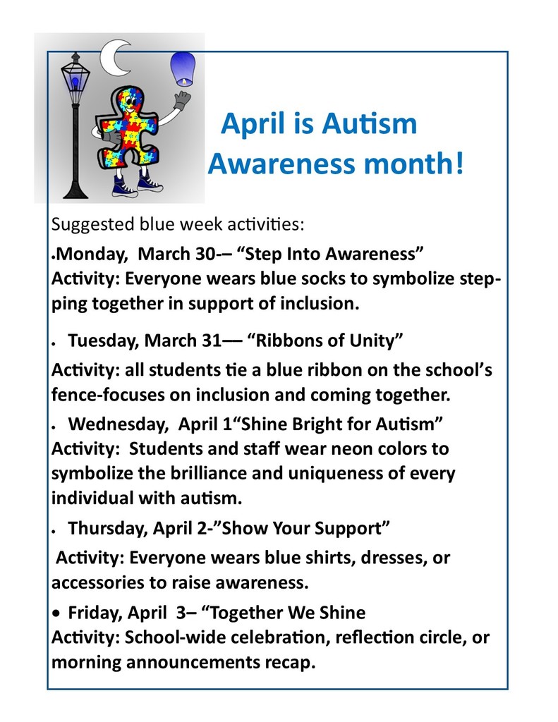 April is Autism Awareness Month