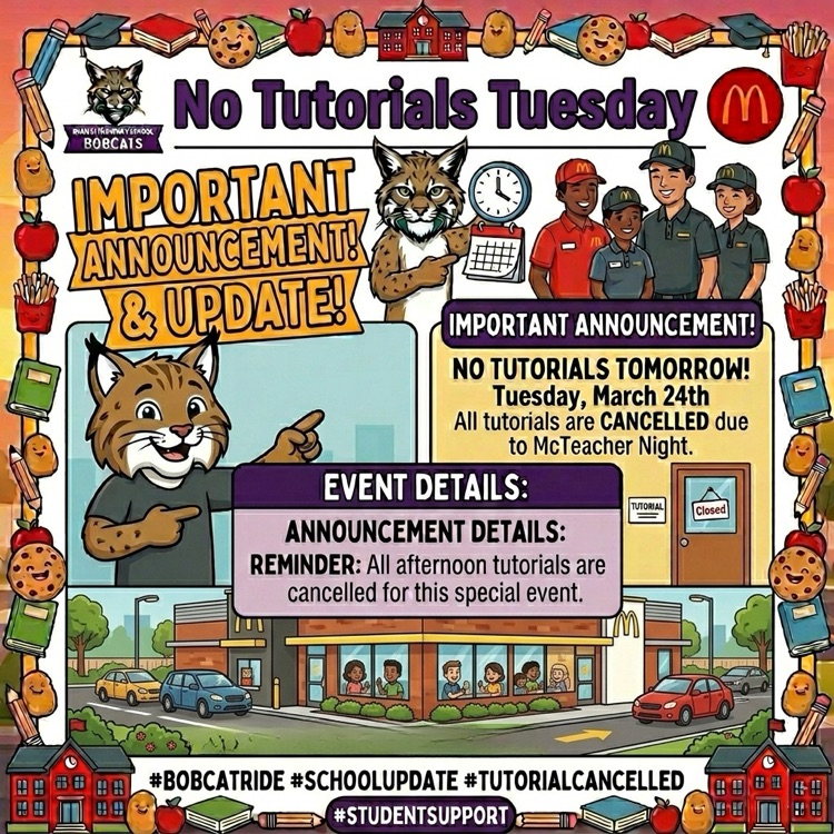 McTeacher night no tutorials