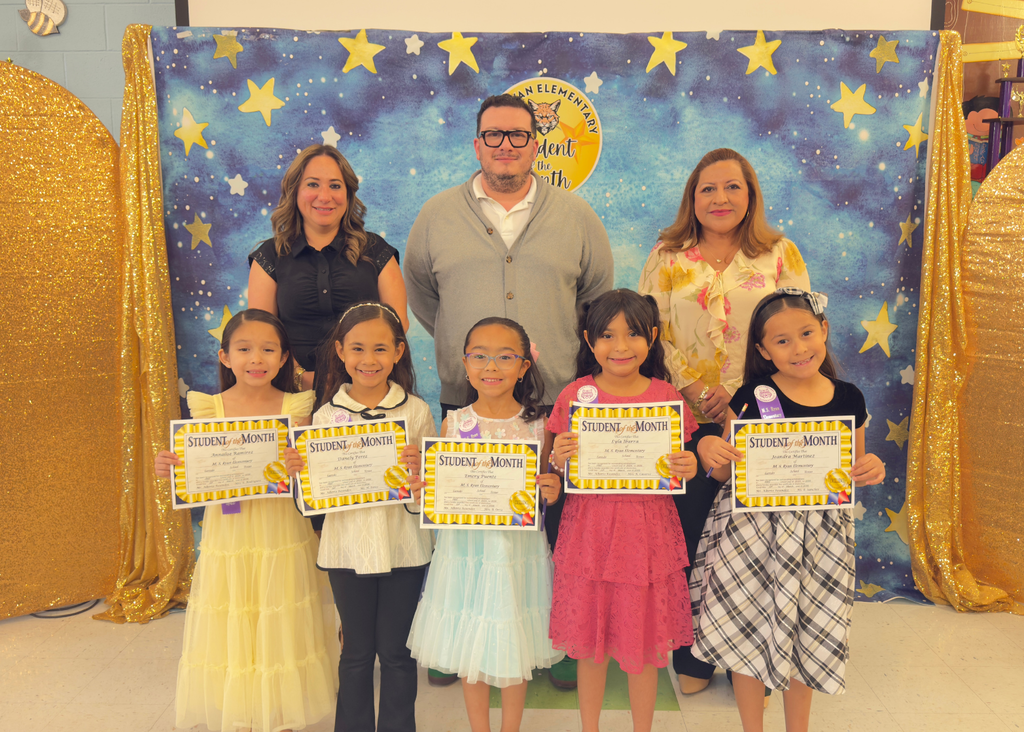 1st Grade Student of the Month