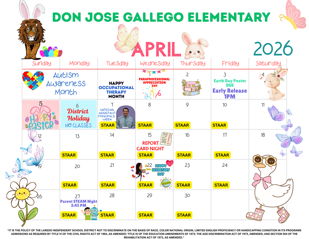 april calendar