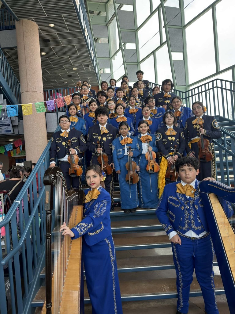 Congratulations to Mariachi Los Tigrillos de Oro Varsity and JV for representing Christen Middle School at the Texas A&M Corpus Christi Mariachi Festival.
