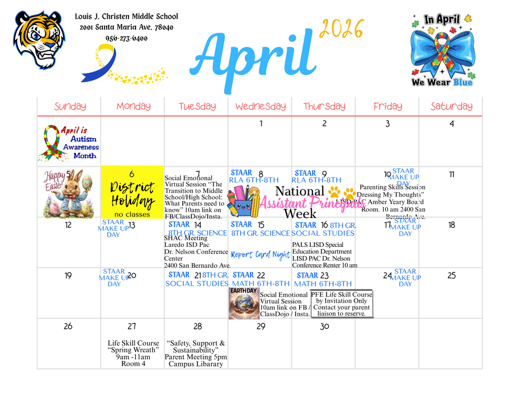Calendar/Newsletter