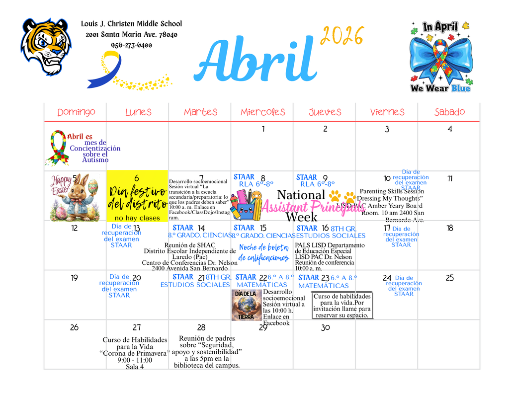 Calendar/Newsletter