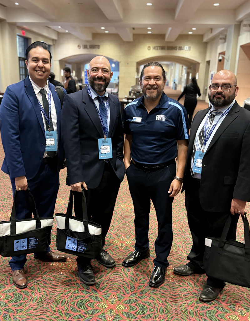 LISD CCMR departmeny with LC partnership speaking on a panel