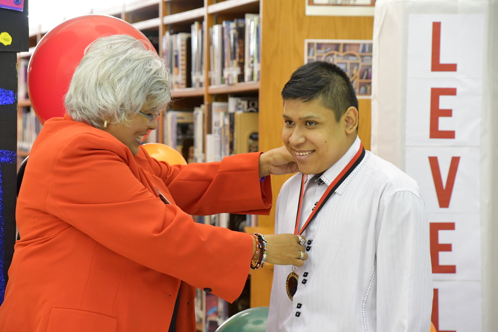 Champion Awards Ceremony at Martin High School