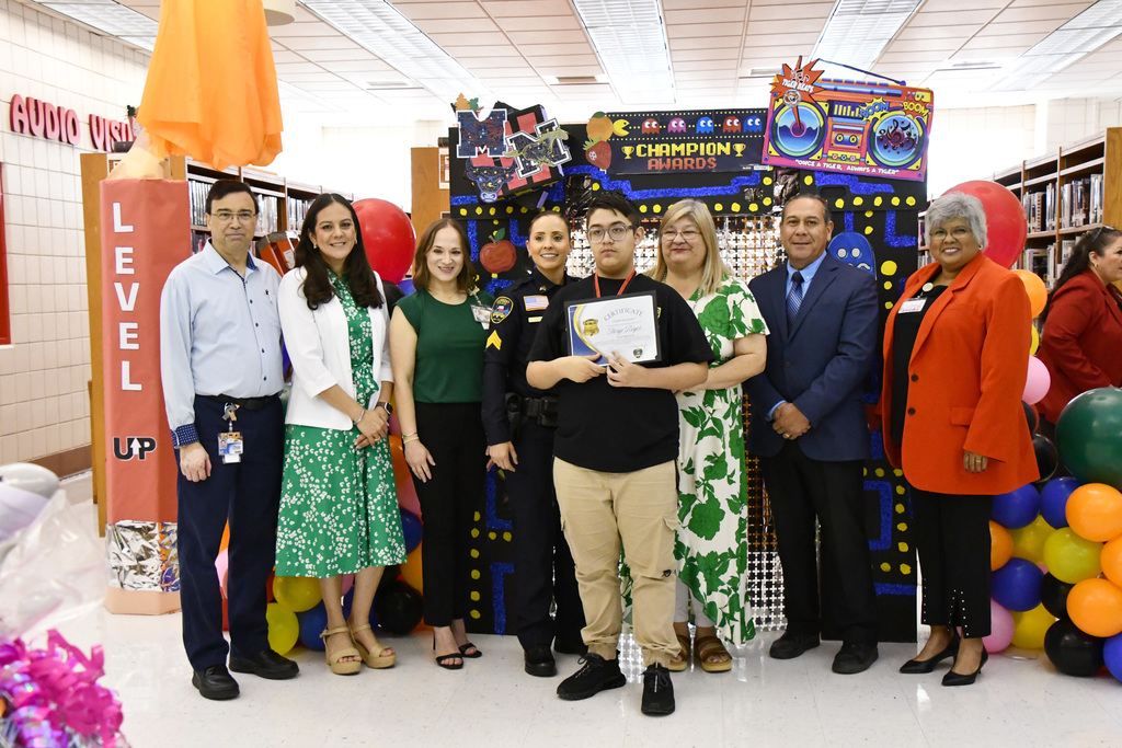 Champion Awards Ceremony at Martin High School