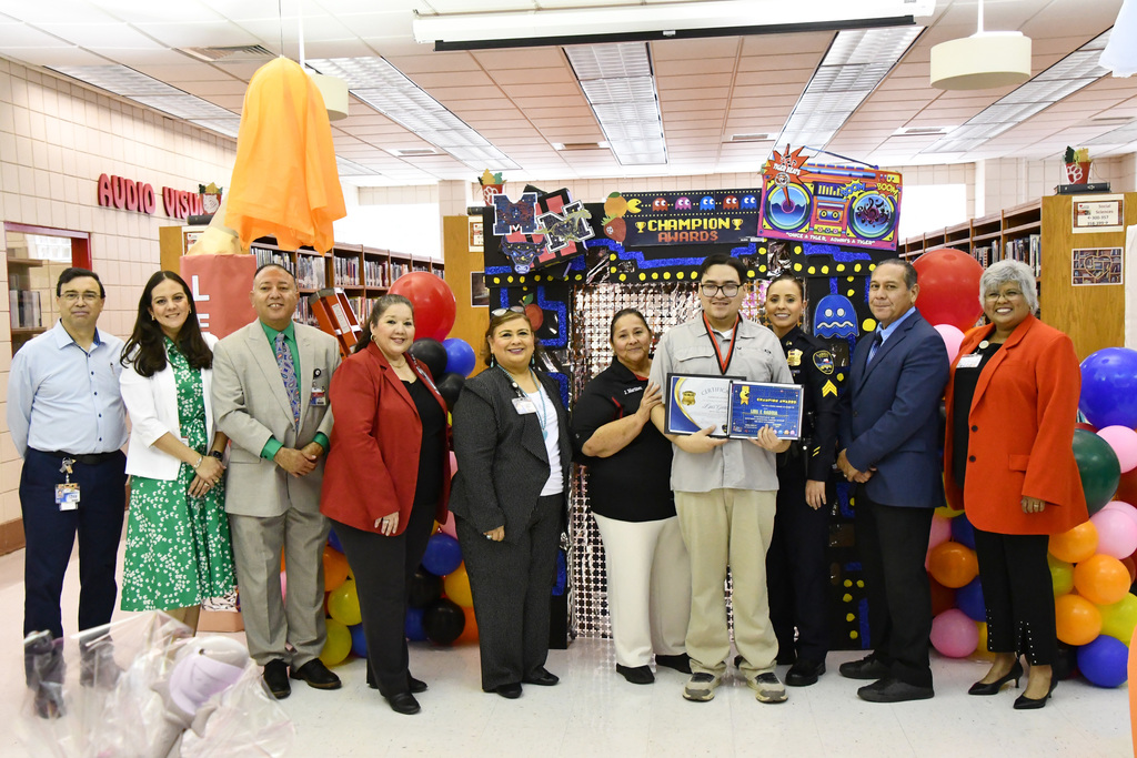 Champion Awards Ceremony at Martin High School