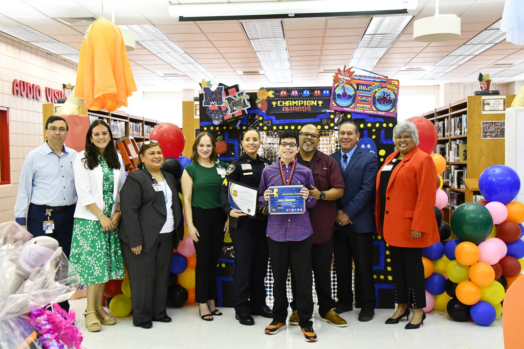 Champion Awards Ceremony at Martin High School