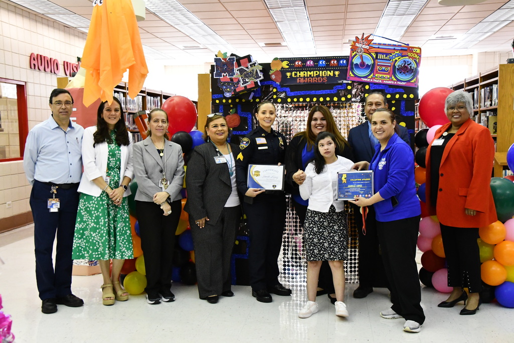 Champion Awards Ceremony at Martin High School