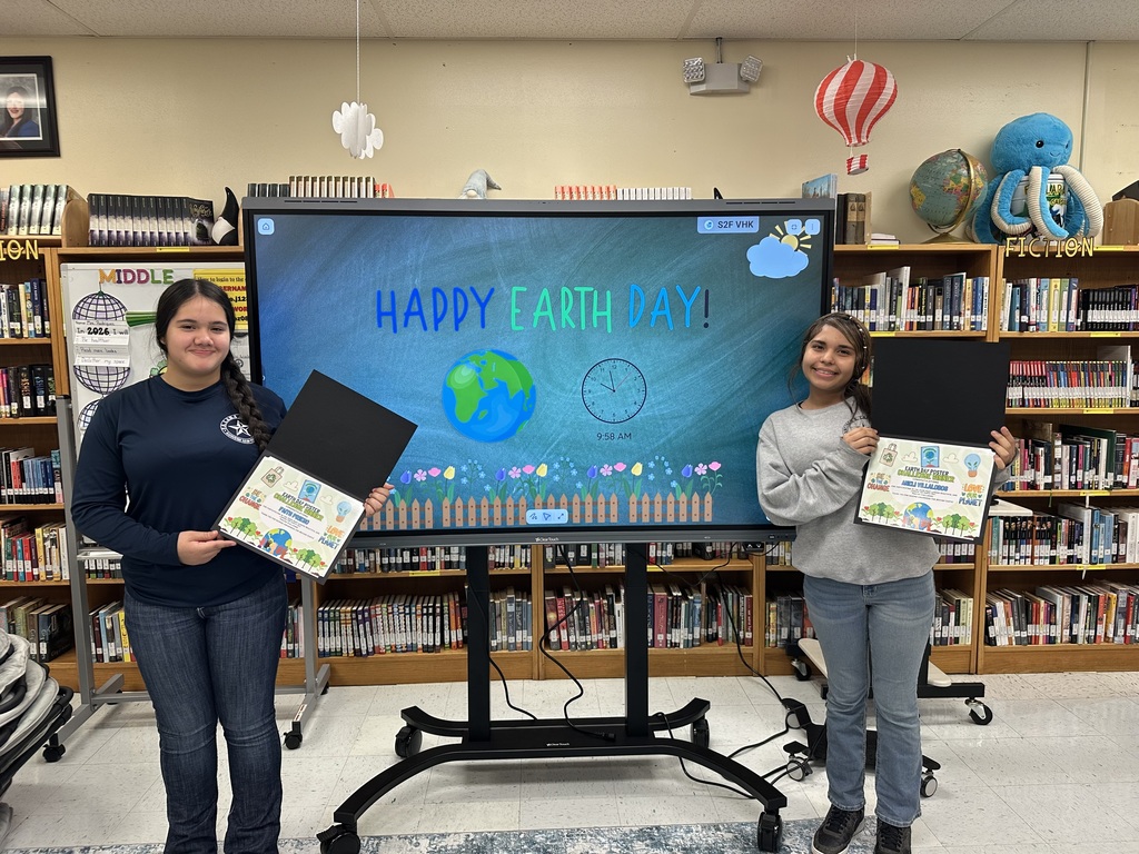 Happy Earth Day from F. S. Lara Academy. Thank you to all the participants in the Earth Day poster contest.