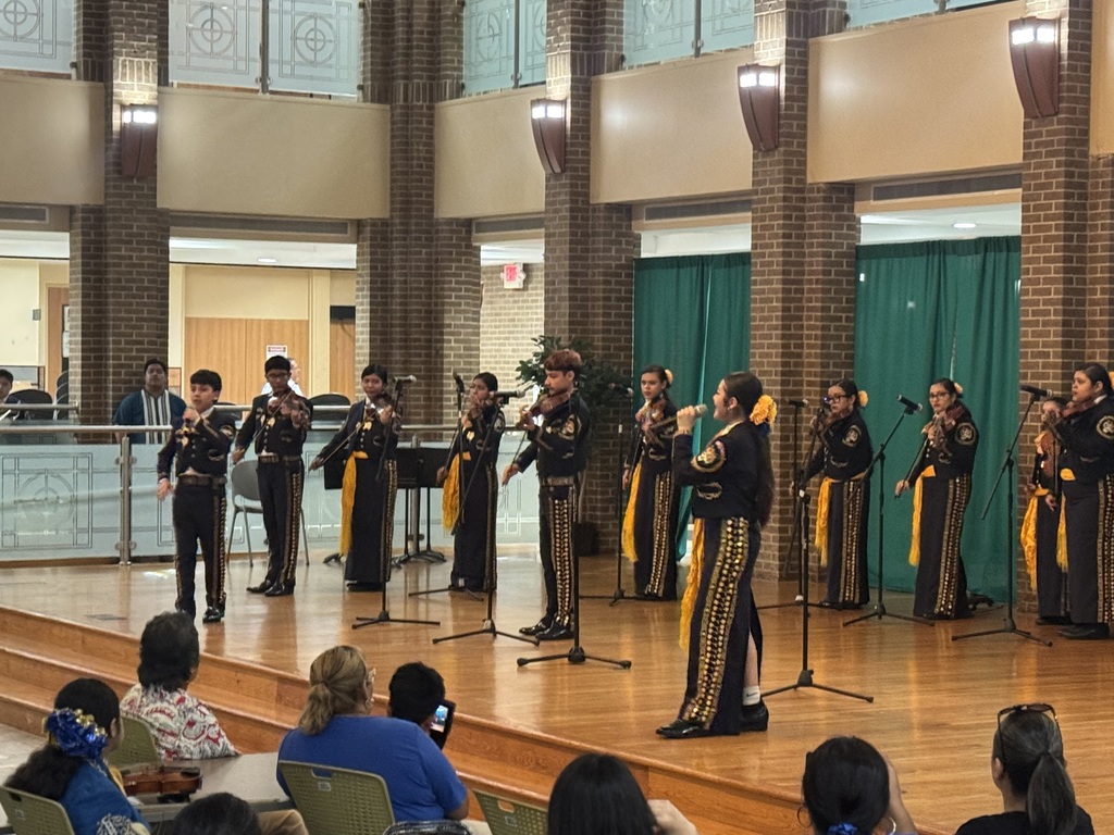 Mariachi Los Tigrilllos de Oro Varsity and JV representing Christen Middle School at the LC Laredo College Mariachi Concert.   GO CUBS!