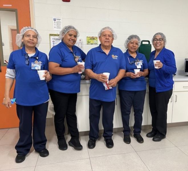 Other staff members got to enjoy some coffee too!