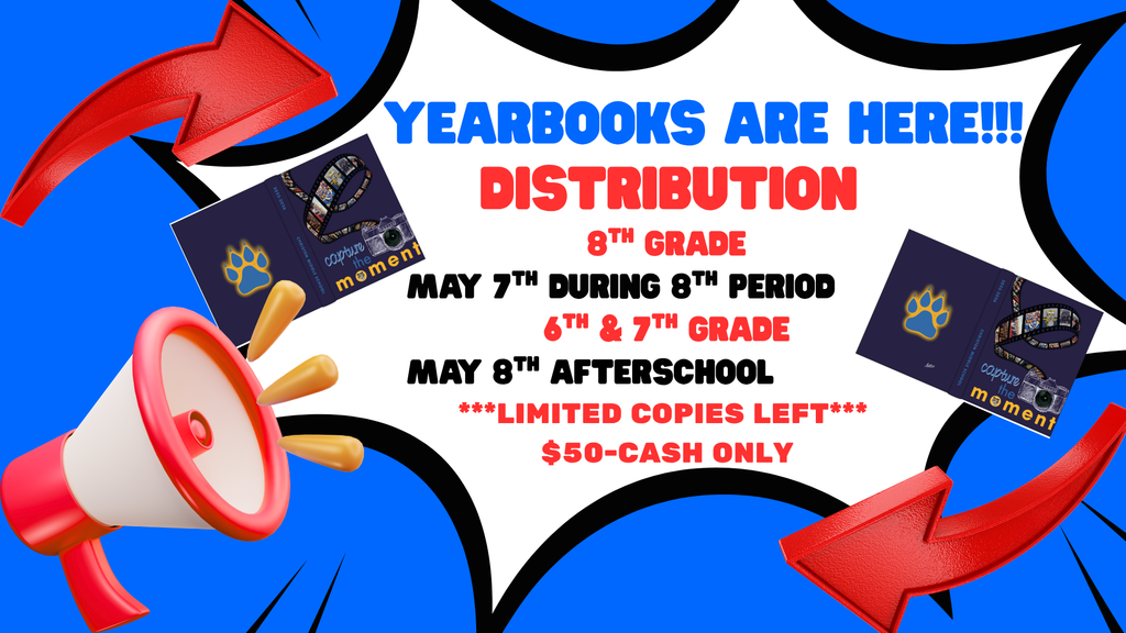 Yearbooks are here!