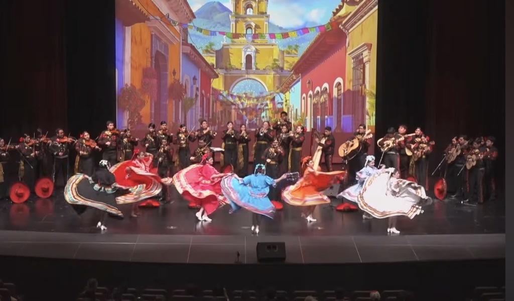Mariachi Los Tigrillos de Oro from Christen Middle Mother’s day performing at the Mothers Day concert.  