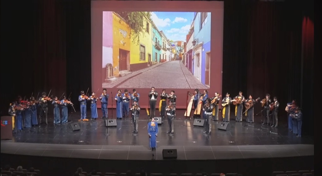 Mariachi Los Tigrillos de Oro from Christen Middle Mother’s day performing at the Mothers Day concert.  