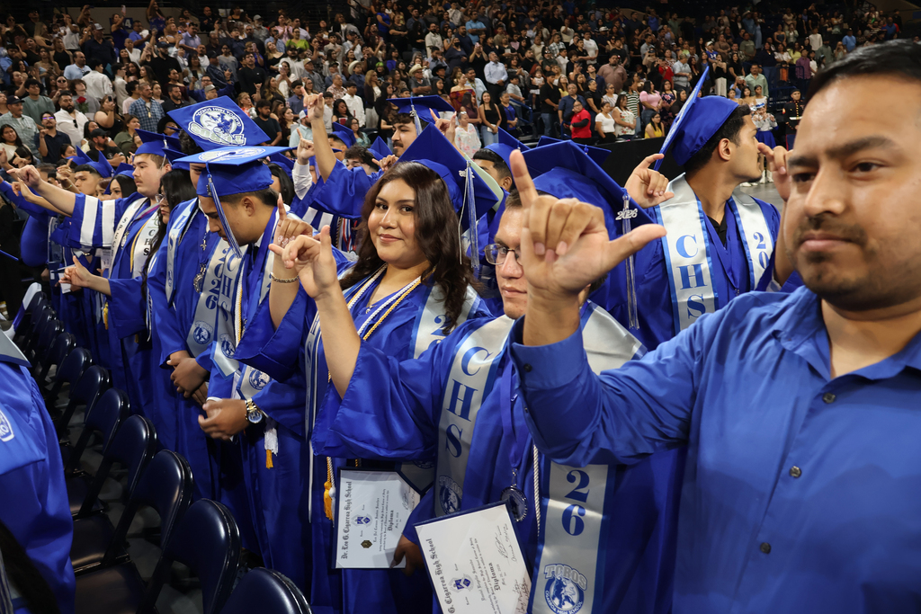 Cigarroa High School Graduation