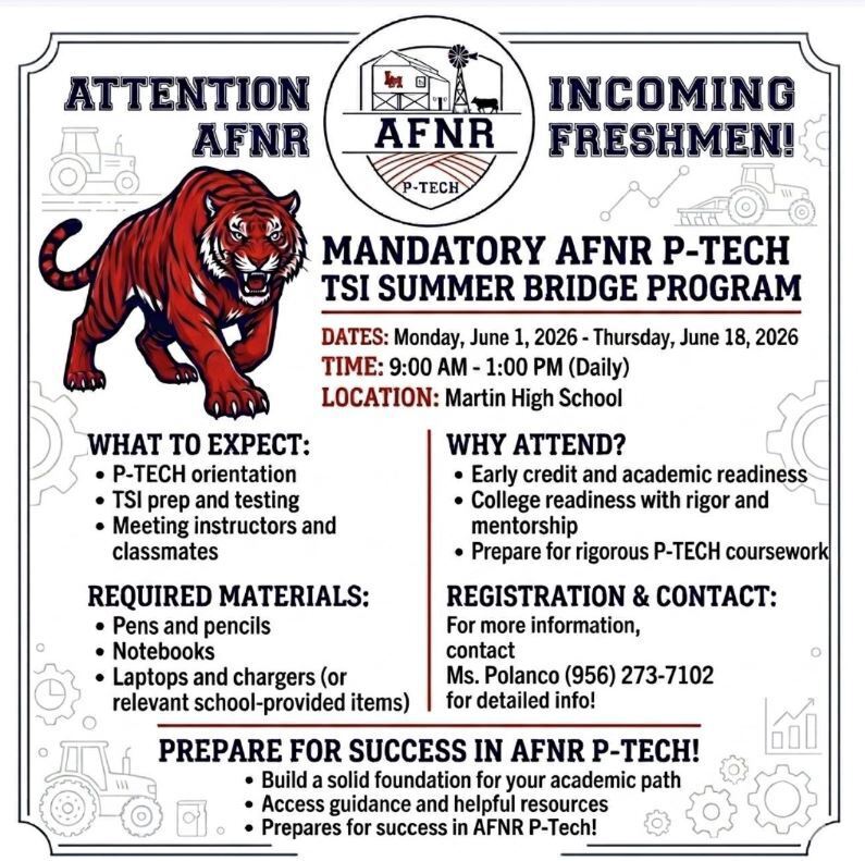 AFNR SUMMER PROGRAM