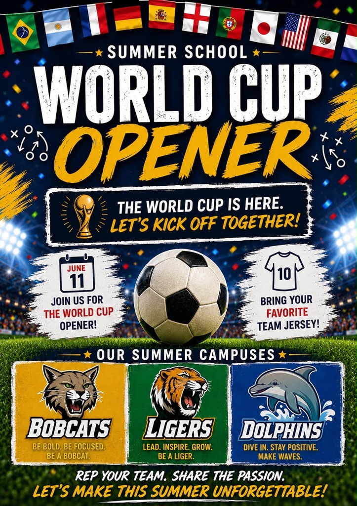 World Cup opener flyer 