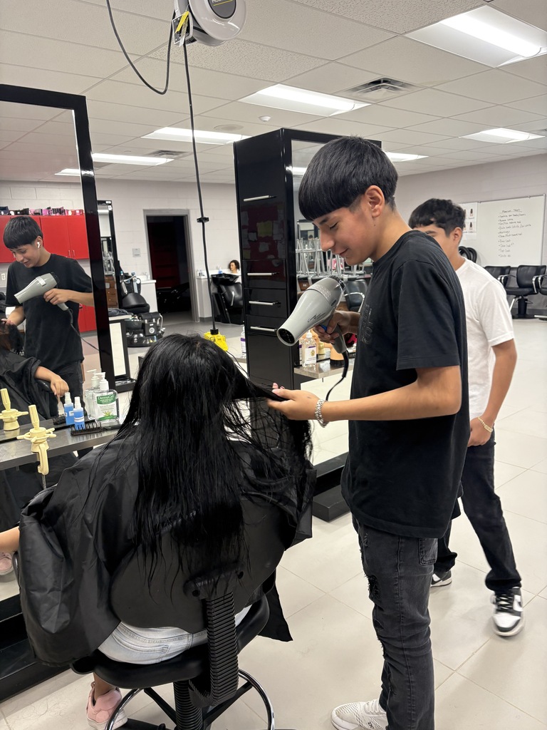 CTE program at Martin High School culinary arts and cosmetology students