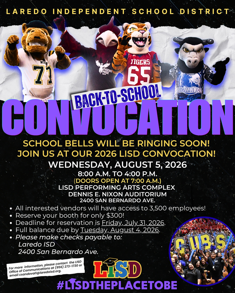 LISD Convocation Flyer