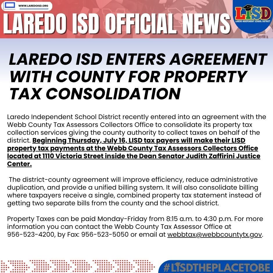 tax office notice flyer