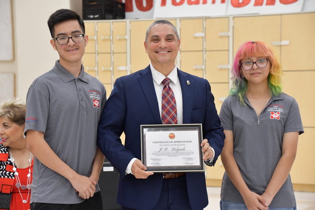 Martin High School Band recognizes community members