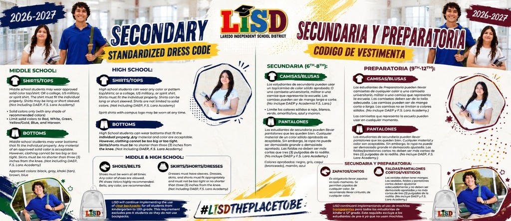 Secondary Standardized Dress Code