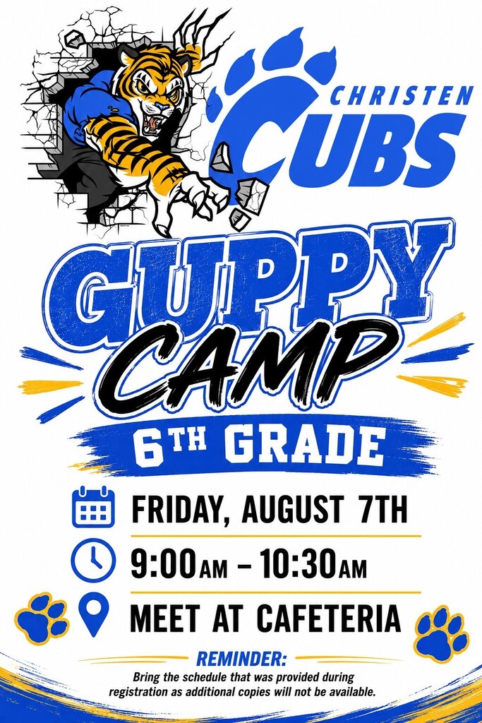 Christen MS Guppy Camp
