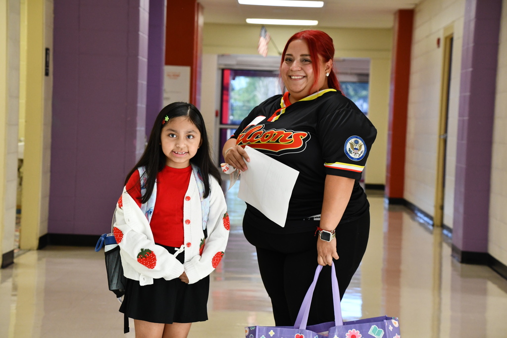First day of school at Farias Elementary